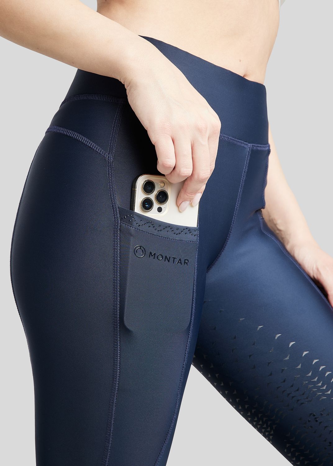 Linnea Tights - Fullgrip, Navy 