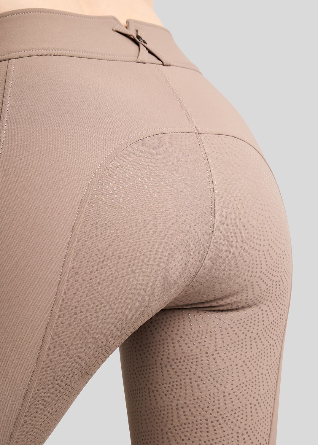 Megan Breeches w. Phone Pockets - Fullgrip, Nougat Brown 