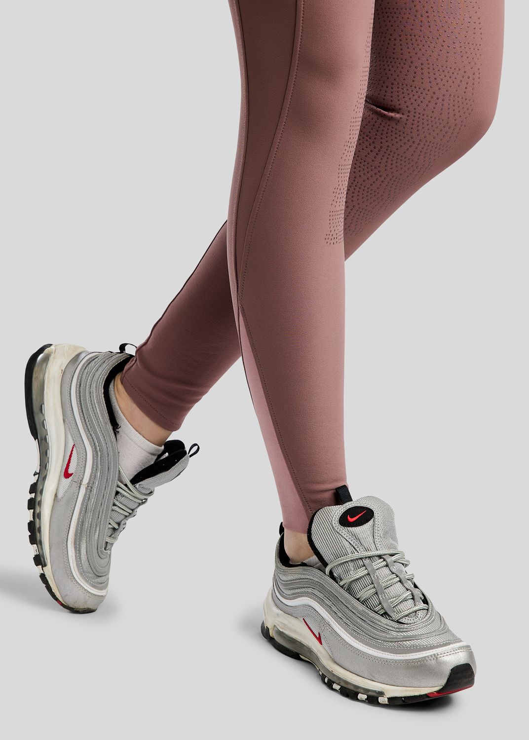 Megan Breeches w. Phone Pockets - Fullgrip, Dusty Rose 