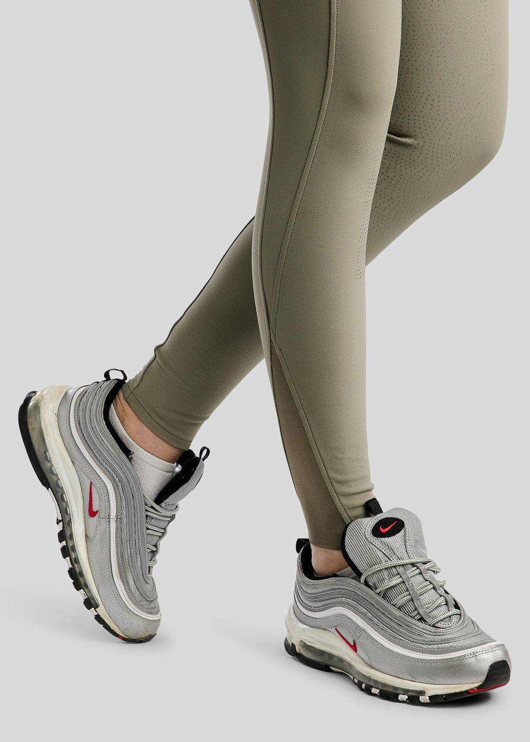 Megan Breeches w. Phone Pockets - Fullgrip, Dusty Green 