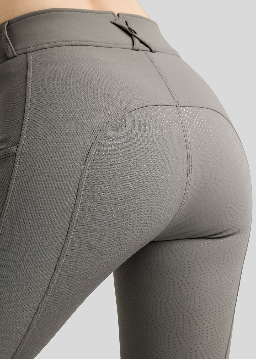 Megan Breeches w. Phone Pockets - Fullgrip, Grey