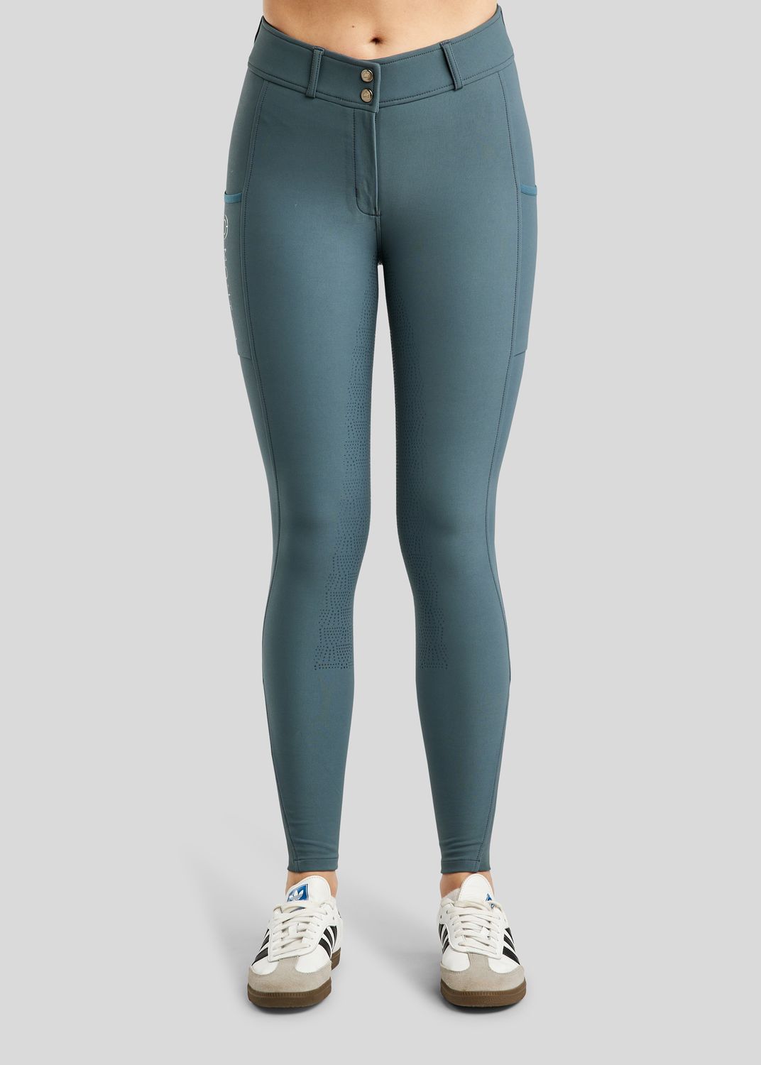 Megan Breeches w. Phonepocket - Fullgrip, Dark Slate 