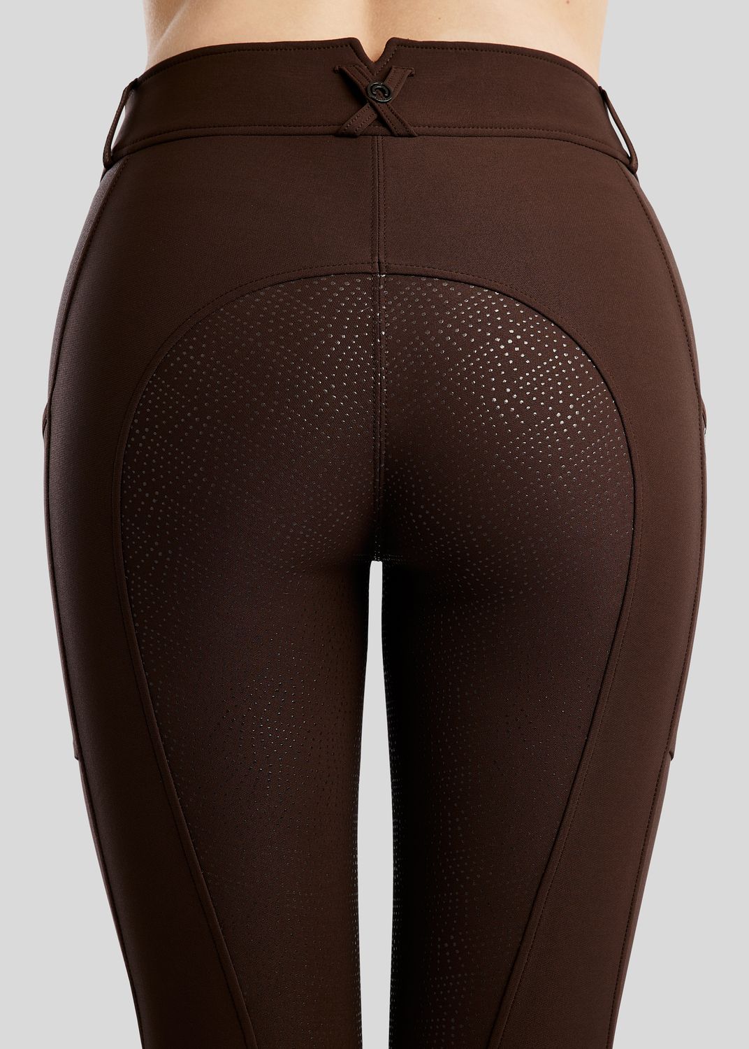 Megan Breeches w. Phone Pockets - Fullgrip, Brown 