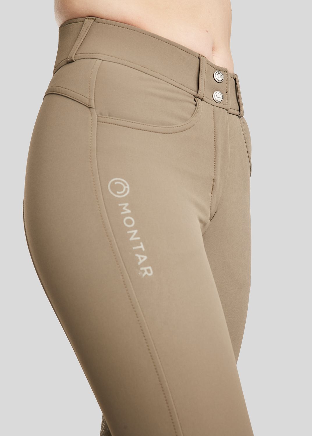 Megan Yati Breeches - Fullgrip, Mud 