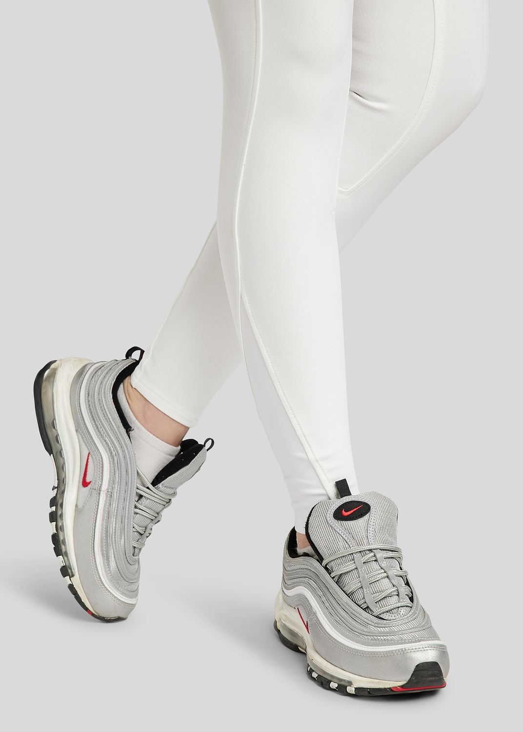 Megan Yati Breeches - Fullgrip, White 