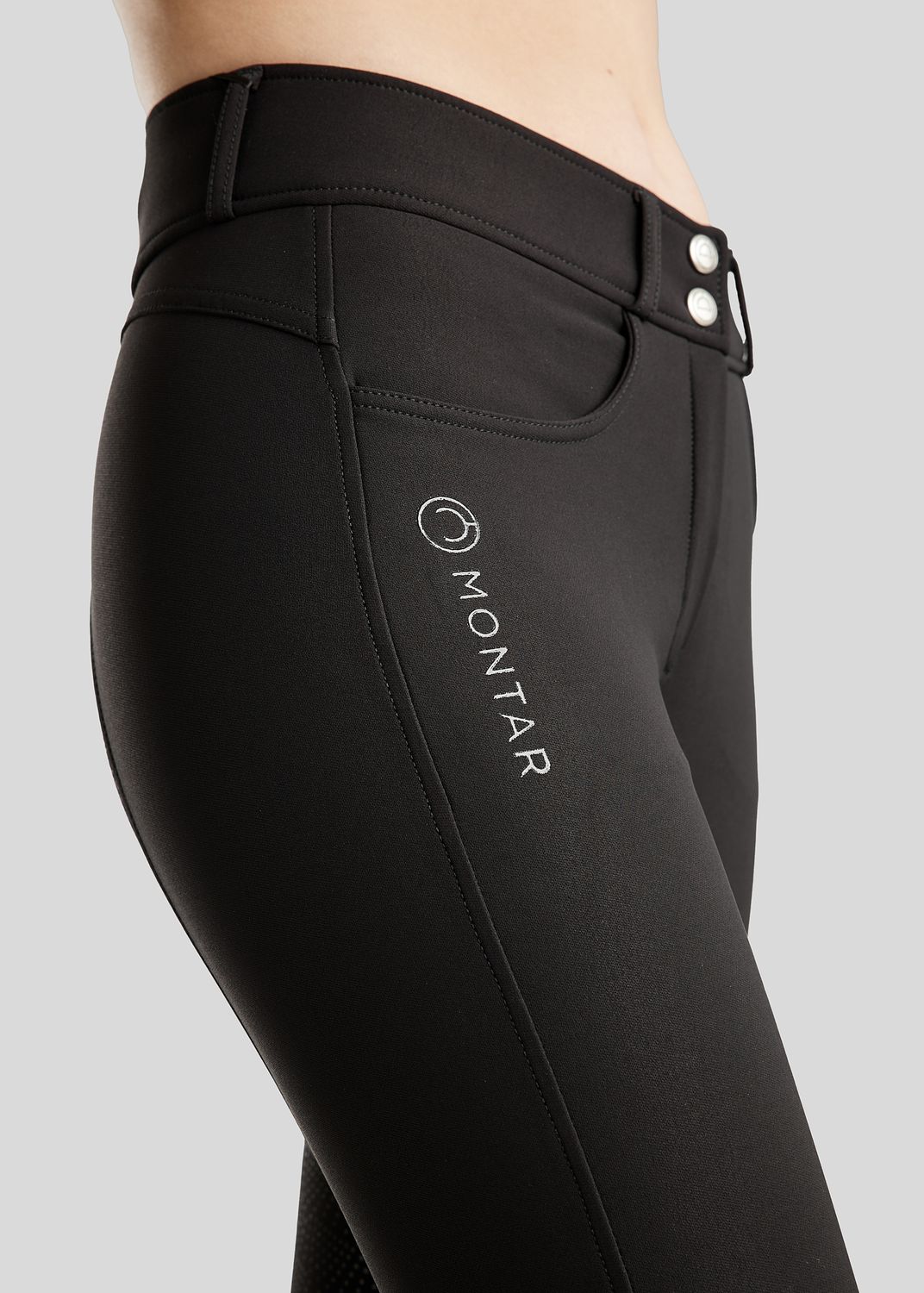 Megan Yati Breeches - Fullgrip, Black 