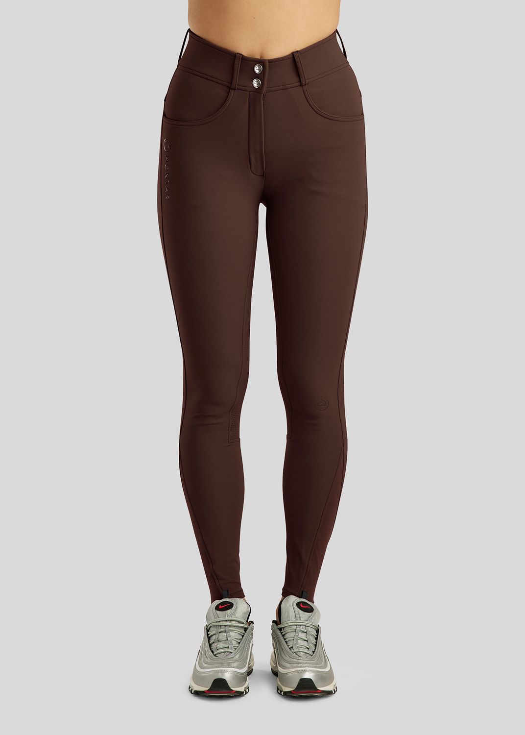 Megan Yati Breeches - Fullgrip, Brown 