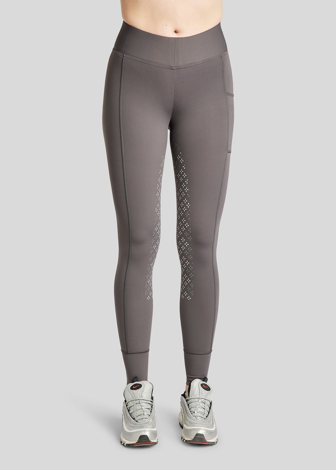 Selena Tights - Fullgrip, Grey 