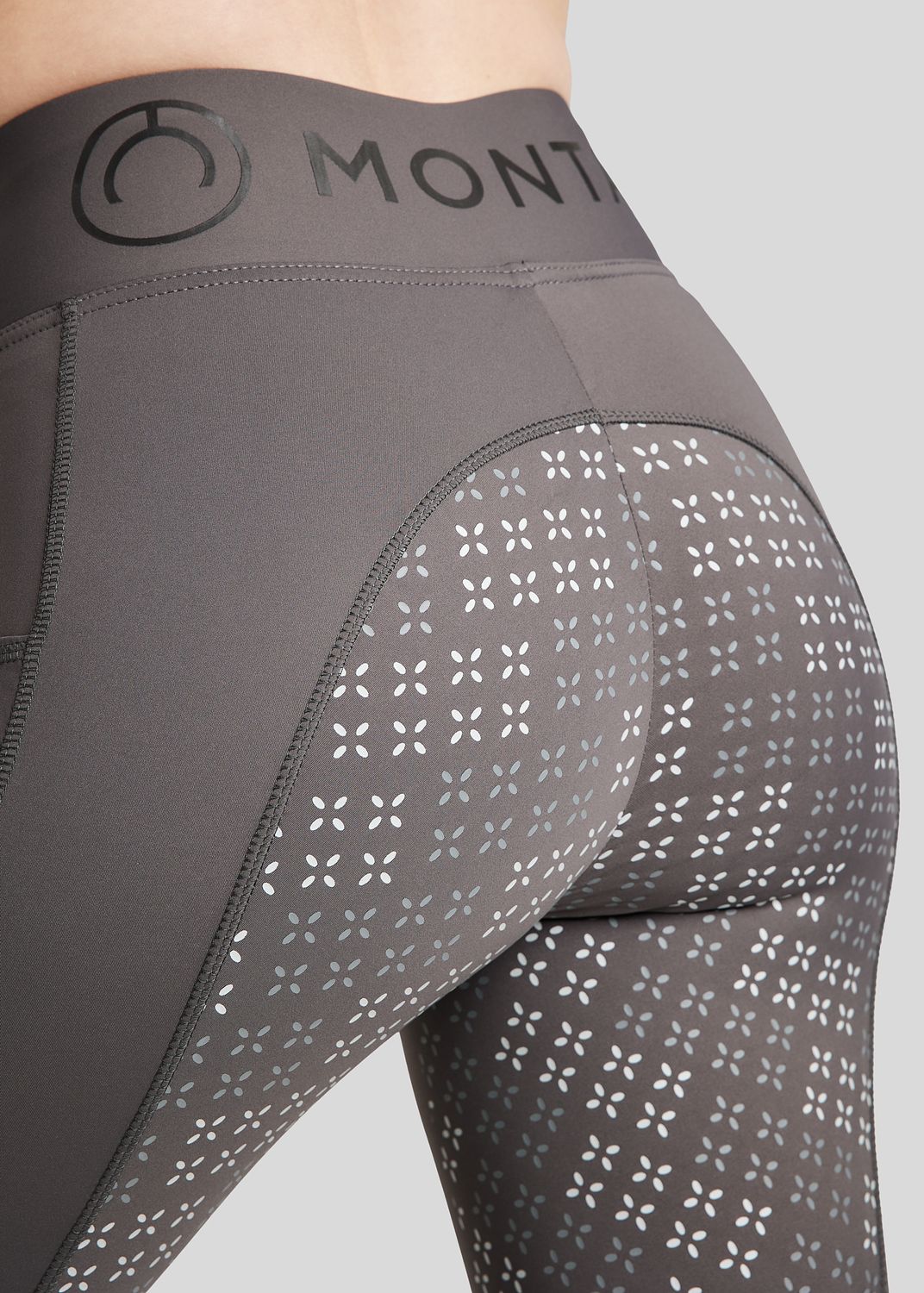 Selena Tights - Fullgrip, Grey 