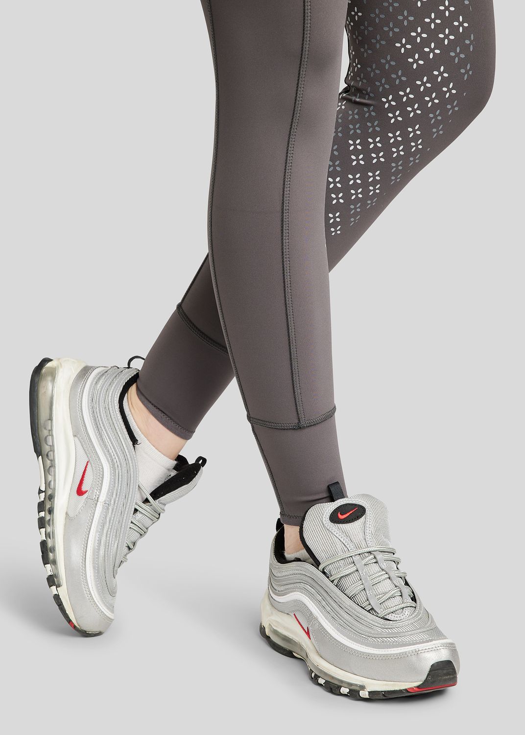 Selena Tights - Fullgrip, Grey 