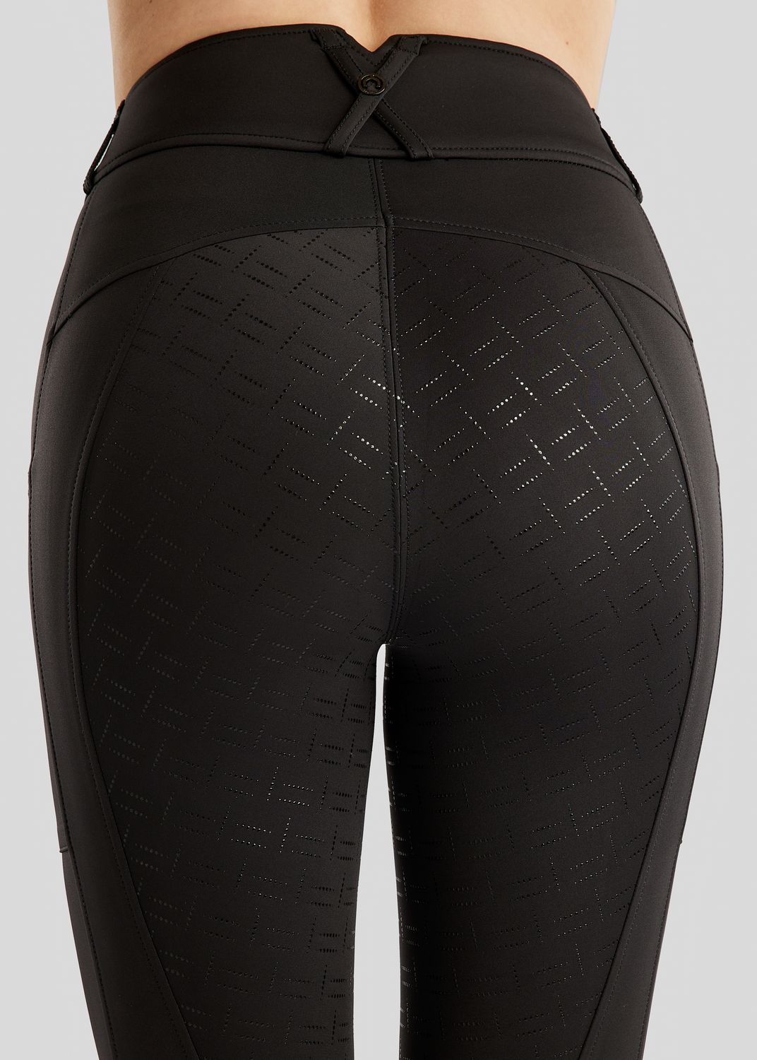 MoGloria Hybrid Pull On w. Gun Metal Caviar Tape - Fullgrip, Black 