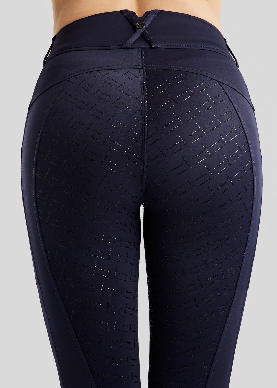 MoGloria Hybrid Pull On w. Gun Metal Caviar Tape - Fullgrip, Navy 