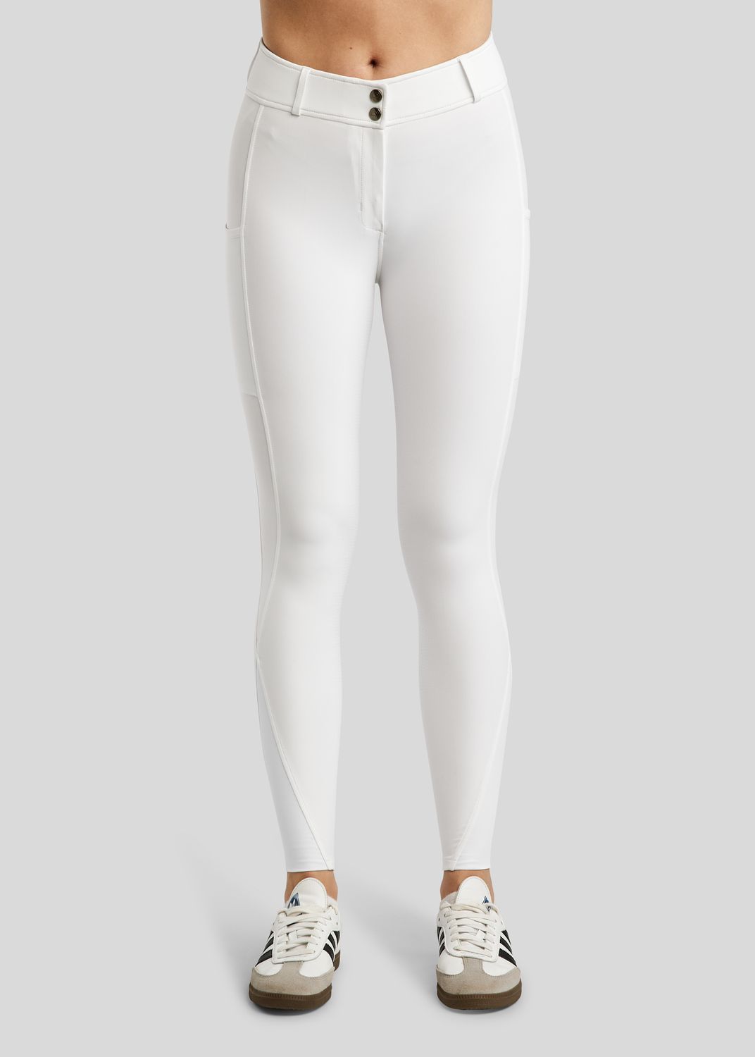 MoElaine Breeches w. Lasercut Logo - Fullgrip