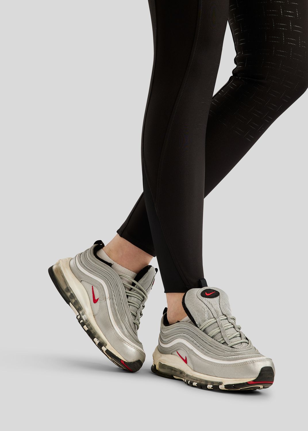 MoLila Breeches w. Champagne Crystal Tape and Champagne Crystals - Fullgrip, Black