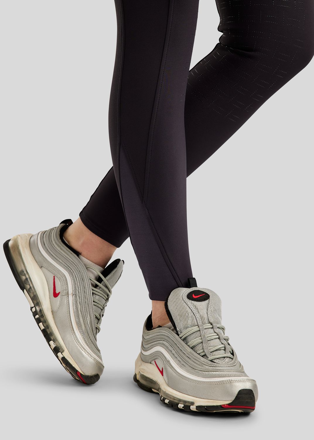 MoLila Breeches w. Champagne Crystal Tape and Champagne Crystals - Fullgrip, Navy