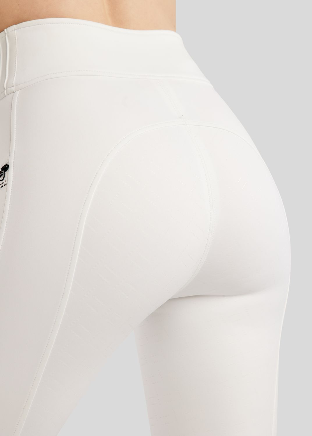 MoPearl Pull On w. Pintucks - Fullgrip, White