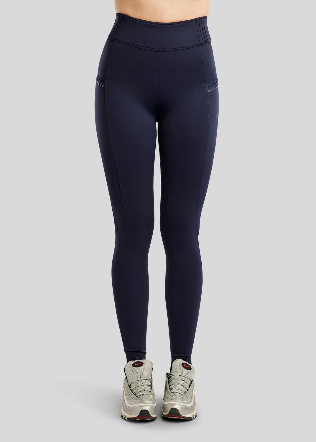 MoPearl Pull On w. Pintucks - Fullgrip, Navy