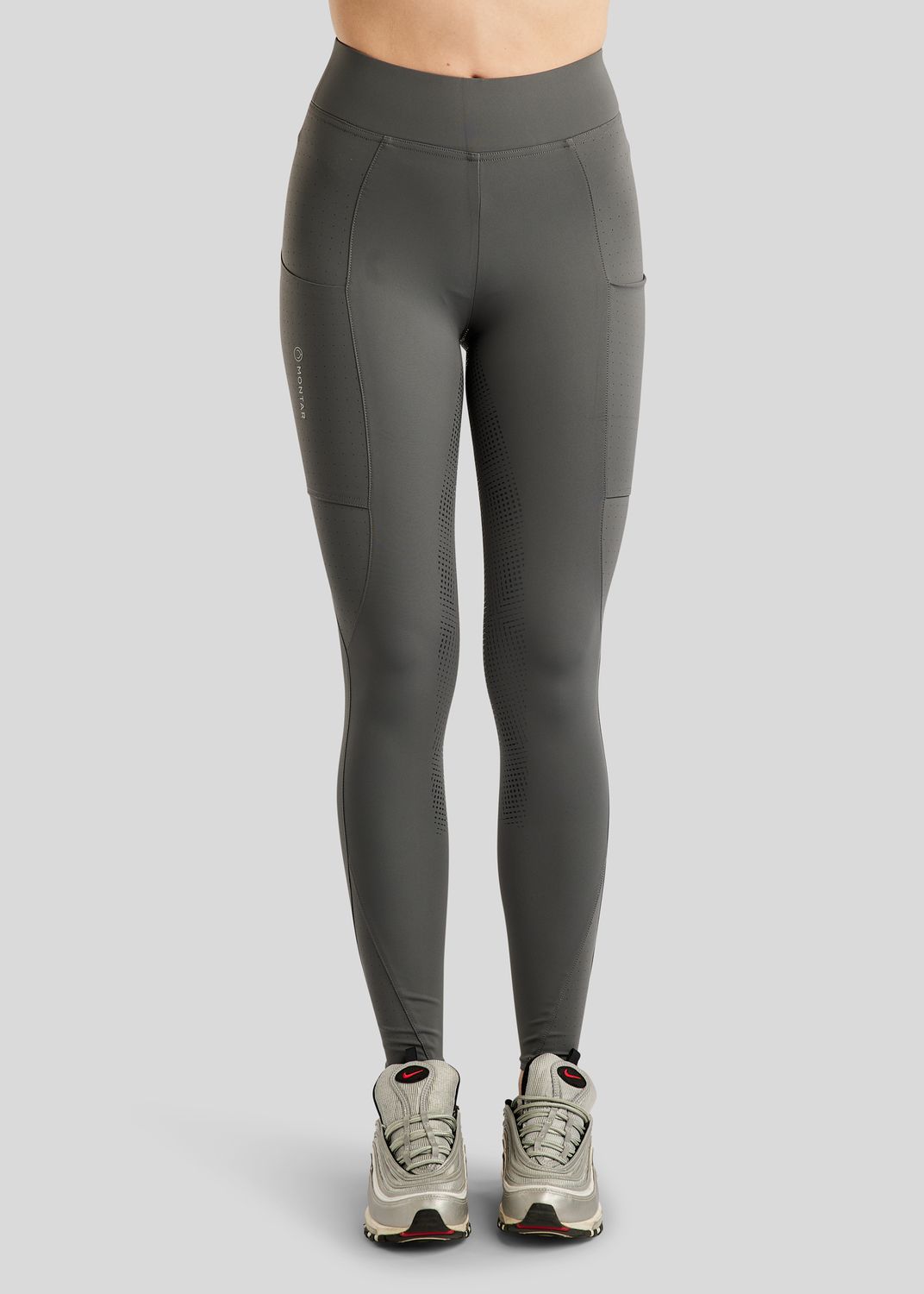 MoPaulina Pull On with Lasercut - Fullgrip, Grey