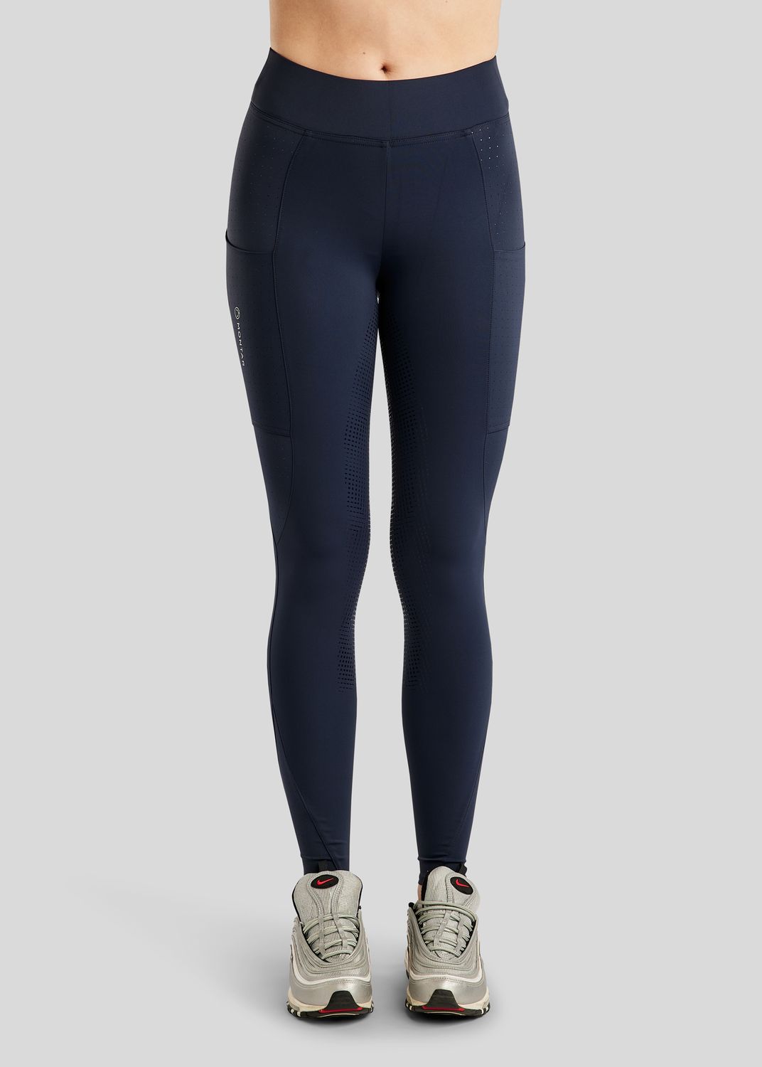 MoPaulina Pull On with Lasercut - Fullgrip, Navy