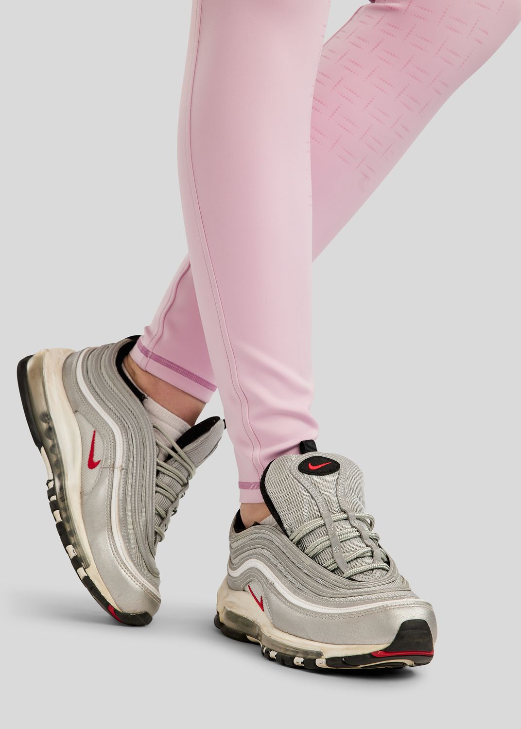 MoLila Pull On w. Champagne Crystals and Crystals Tape - Fullgrip, Candy Pink