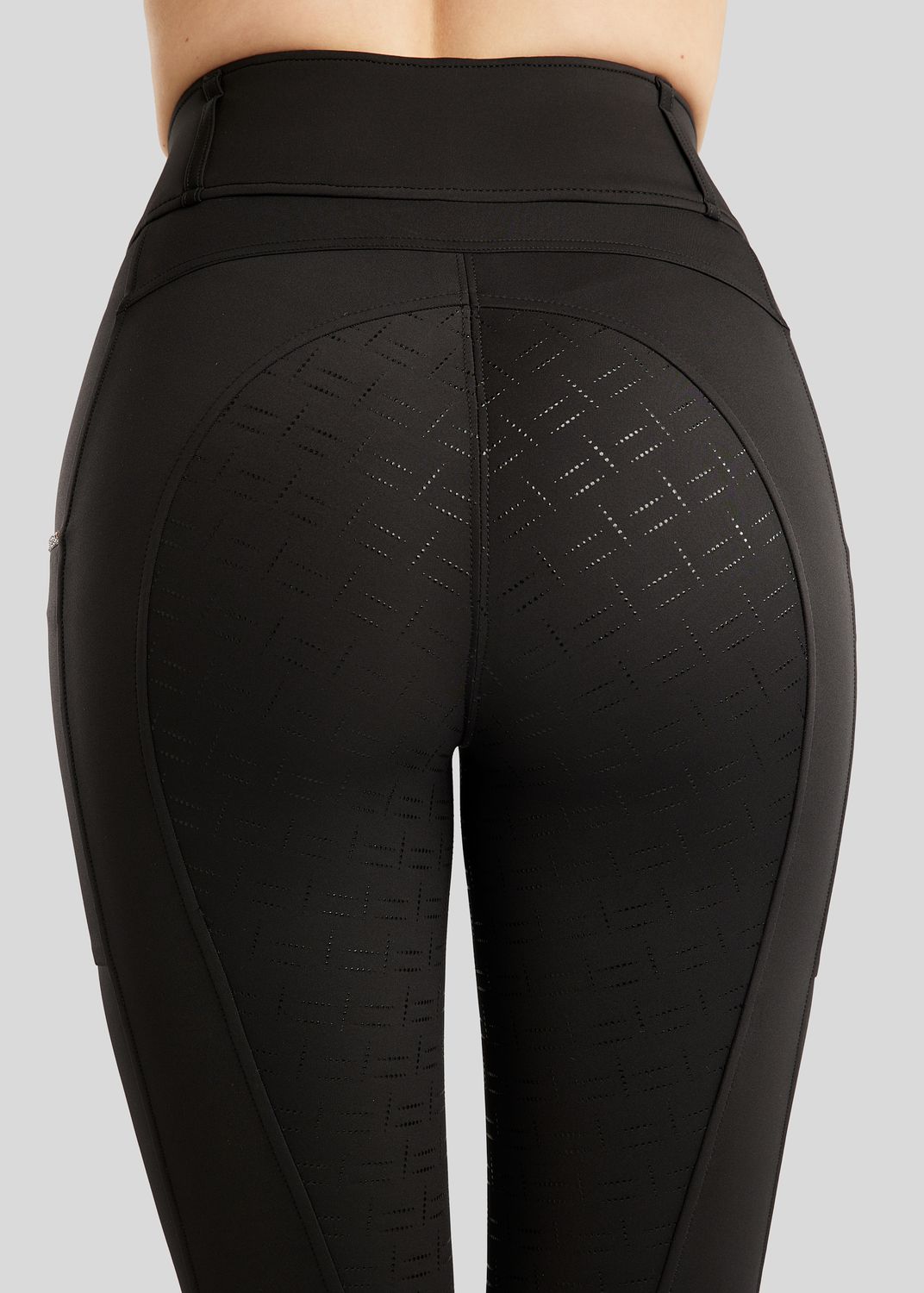 MoLila Pull On w. Champagne Crystals and Crystals Tape - Fullgrip, Black