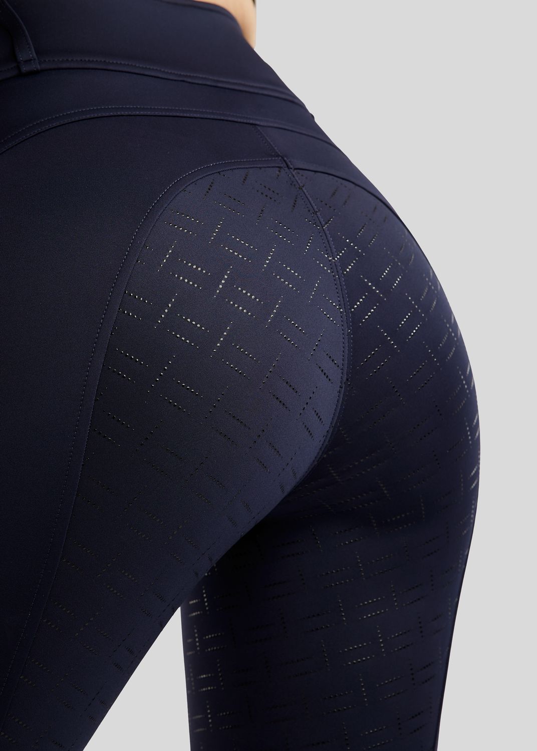 MoLila Pull On w. Champagne Crystals and Crystals Tape - Fullgrip, Navy