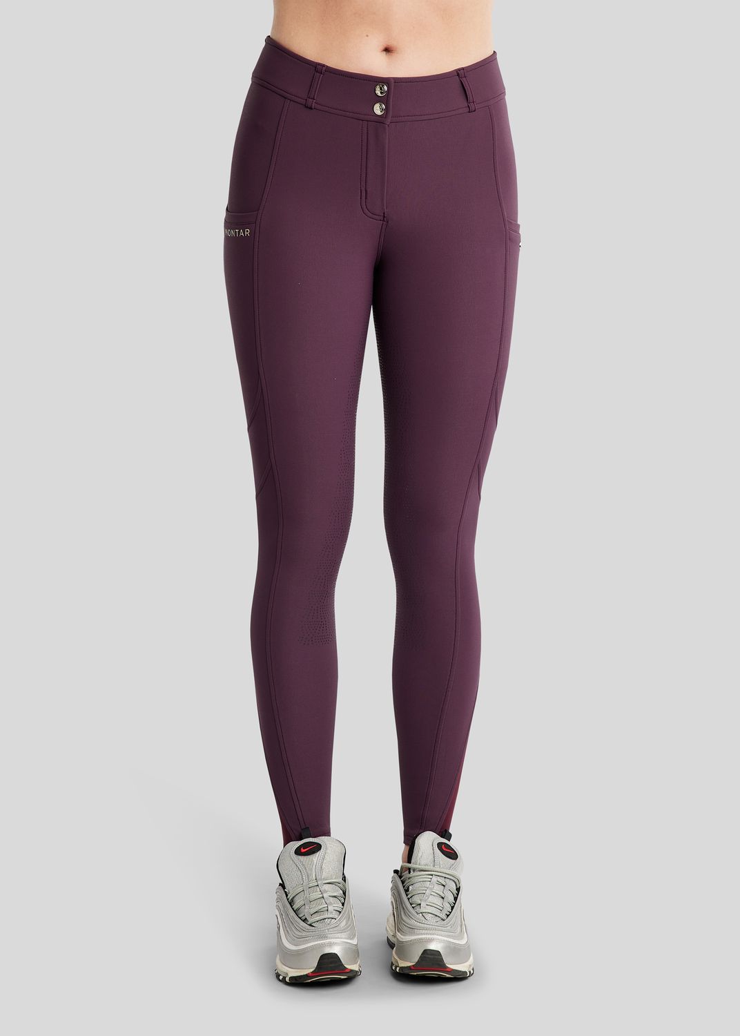MoPhilipa Breeches w. Champagne Logo - Fullgrip, Fig