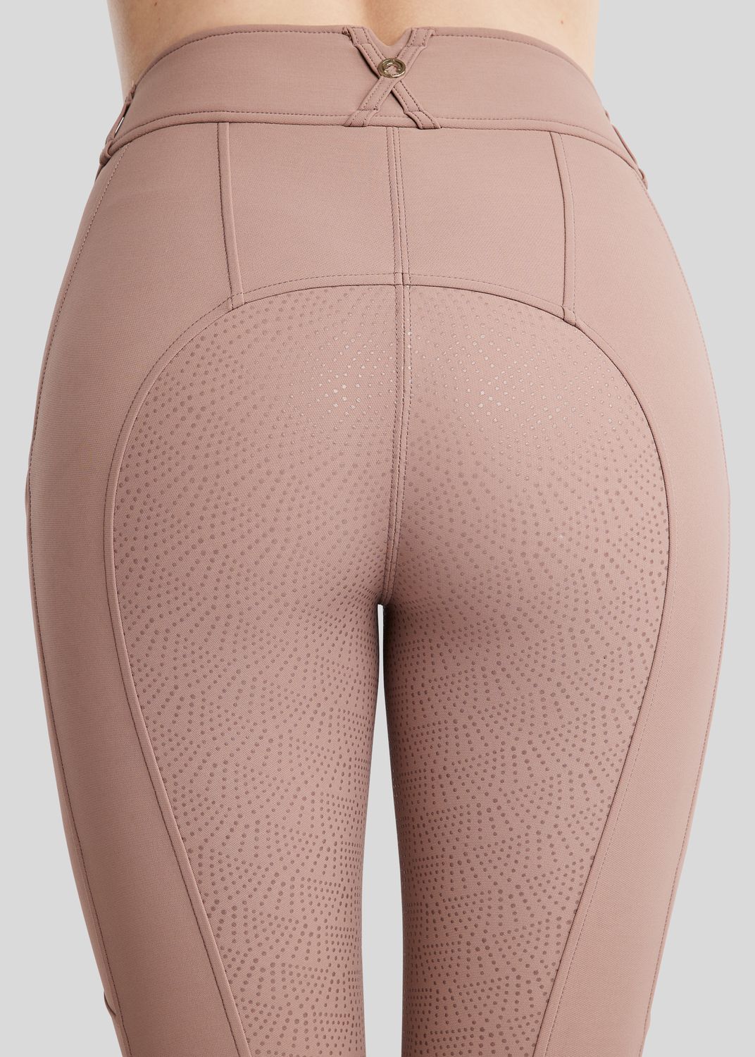 MoPhilipa Breeches w. Champagne Logo - Fullgrip, Blush