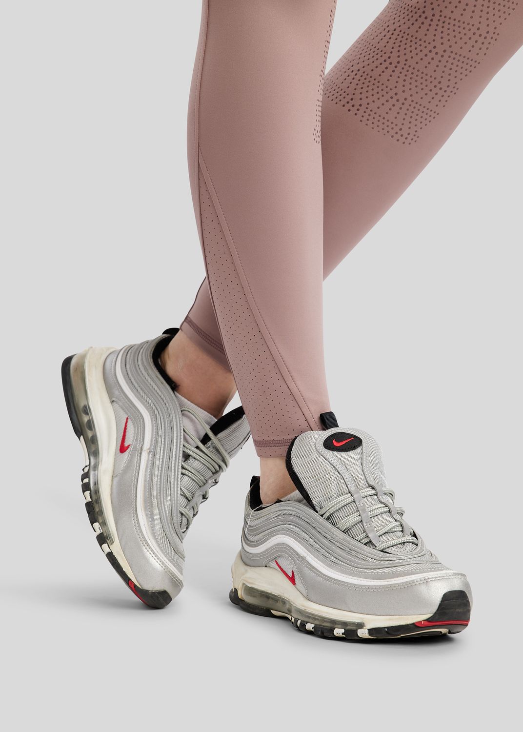 MoTilley Pull On w. Mesh and Gun Metal Logo - Fullgrip, Blush 