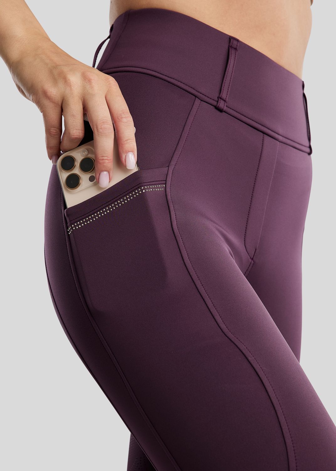 MoEverlisa Pull On w. Champagne Crystals - Fullgrip, Fig