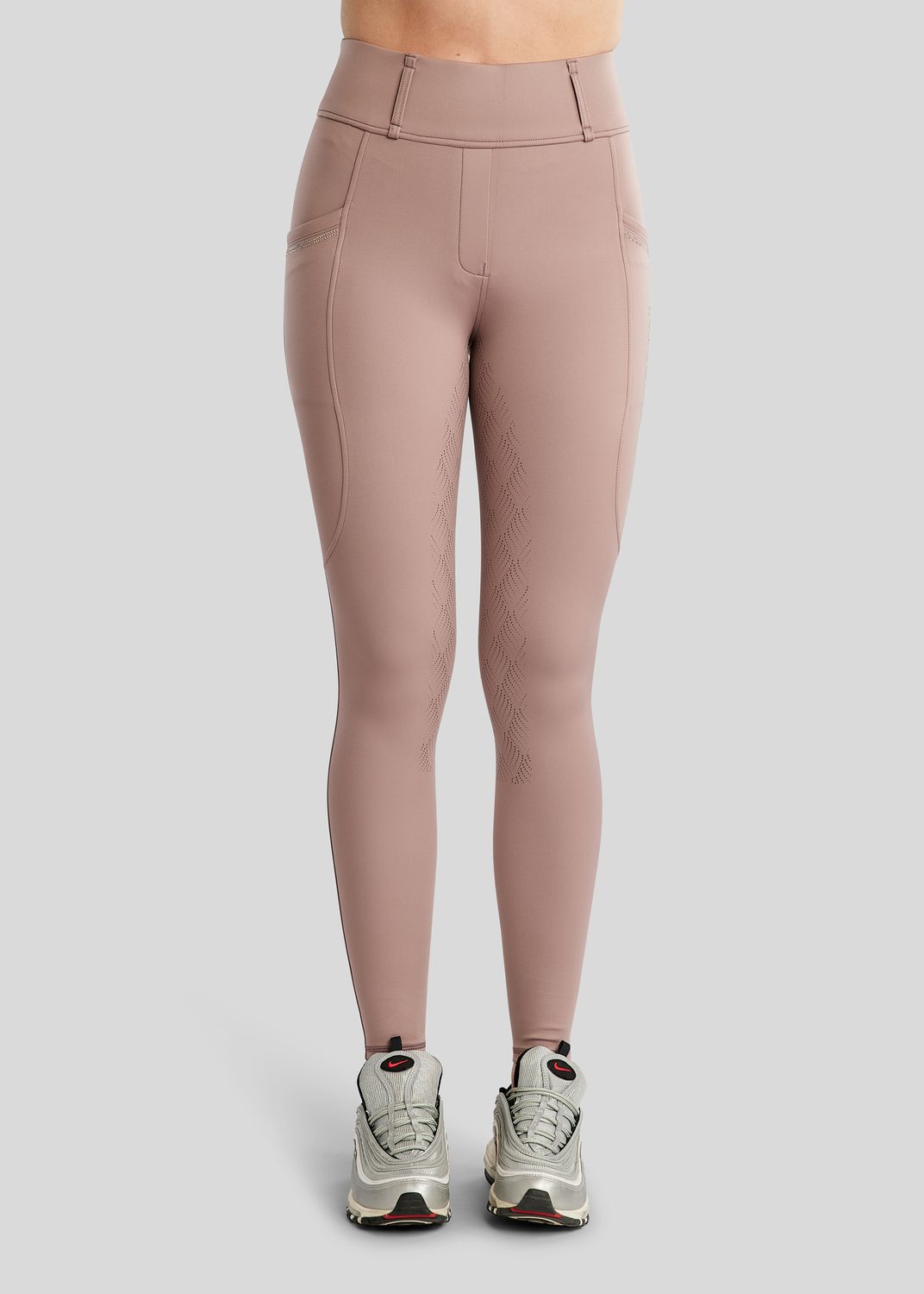 MoEverlisa Pull On w. Champagne Crystals - Fullgrip, Blush