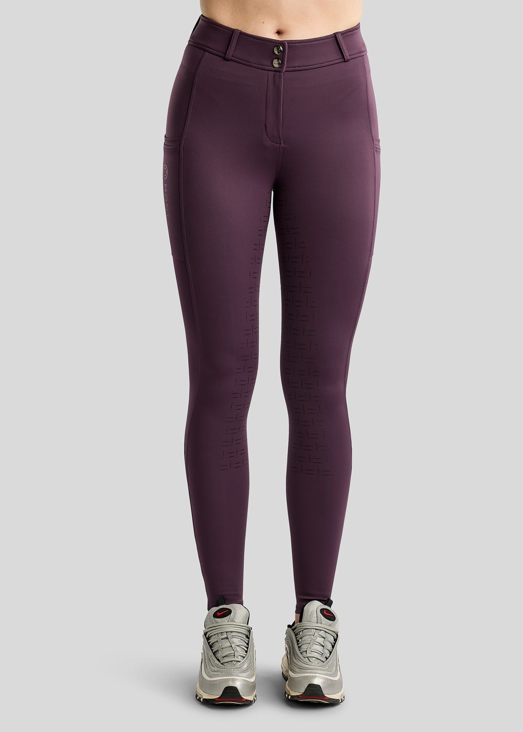 MoFair Breeches w. Gun Metal Logo Print - Fullgrip, Fig 