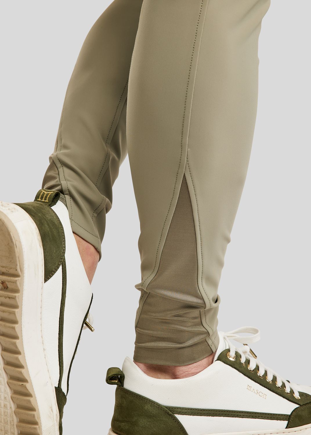 MoBen Herre Ridebukser - Knægrip, Dusty Green 