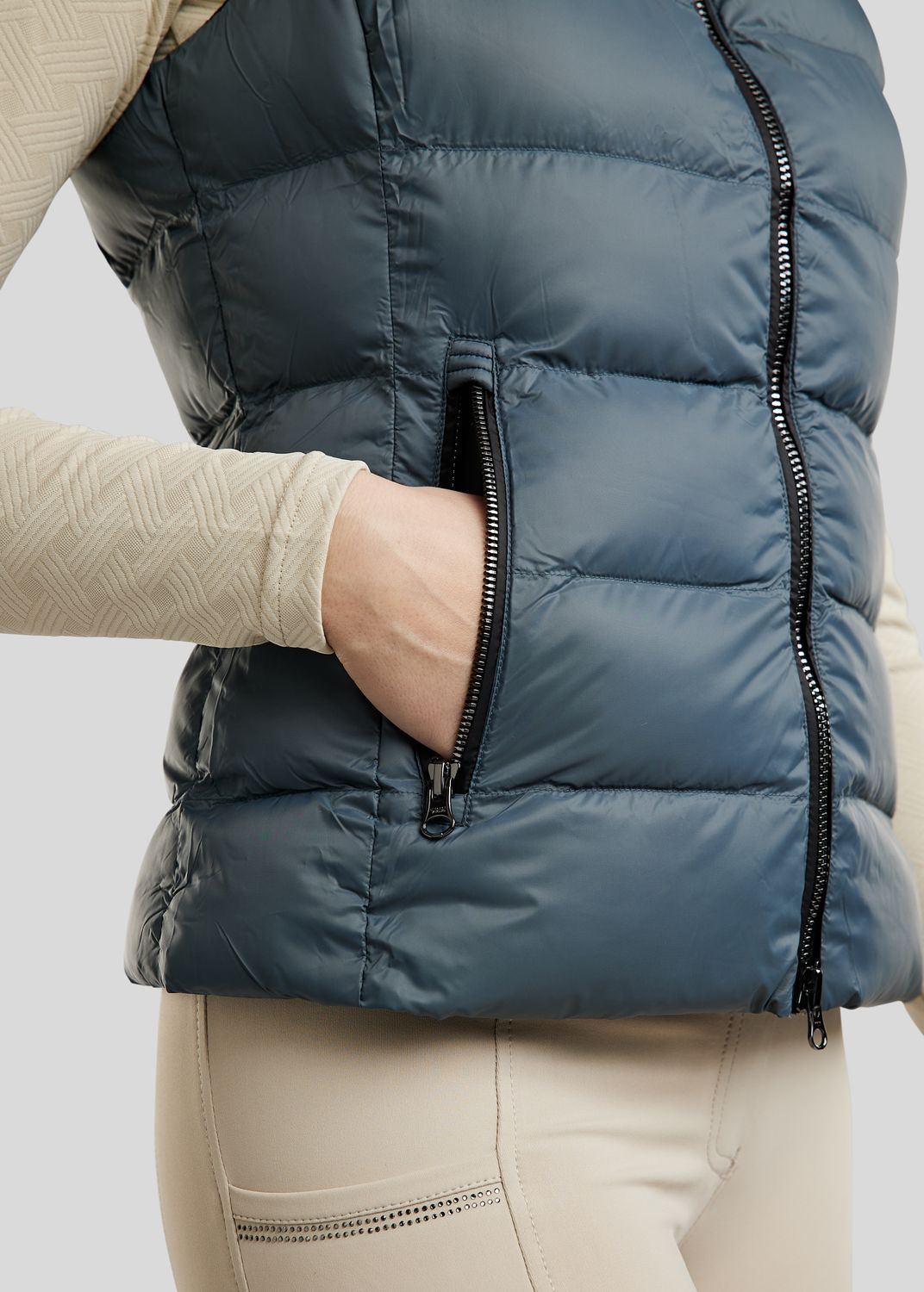 MoAthena REFINED Bodywarmer - Dark Slate