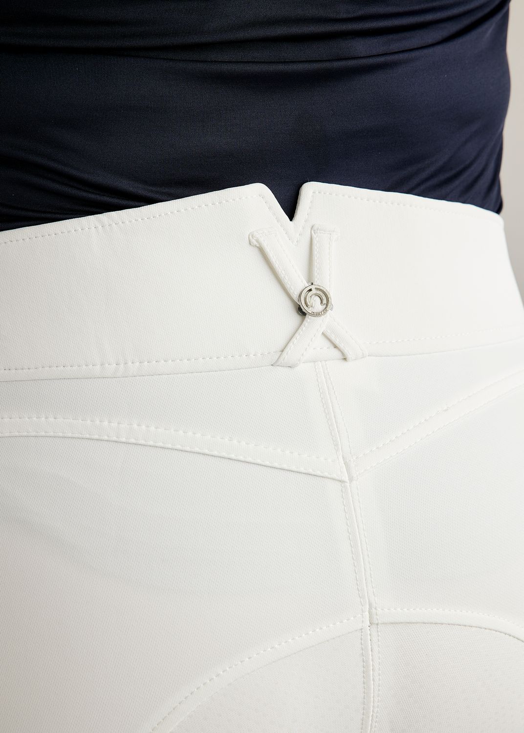 CURVE Megan Yati Breeches - Fullgrip, White 