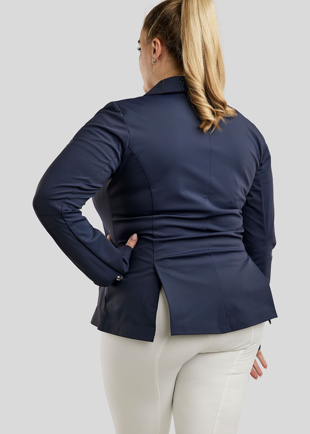 CURVE Bonnie Competition Jacket w. Crystals - Navy 