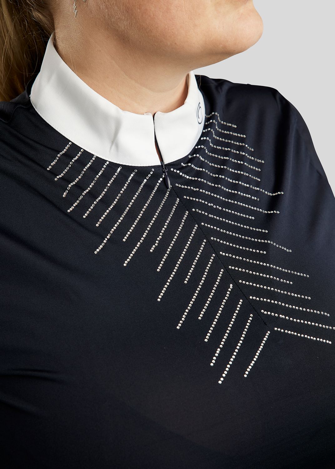 CURVE Bling Competition Shirt - Navy 