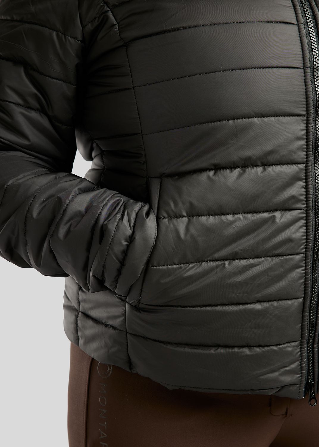 CURVE MoKately Short Quilted Jacket - Black 