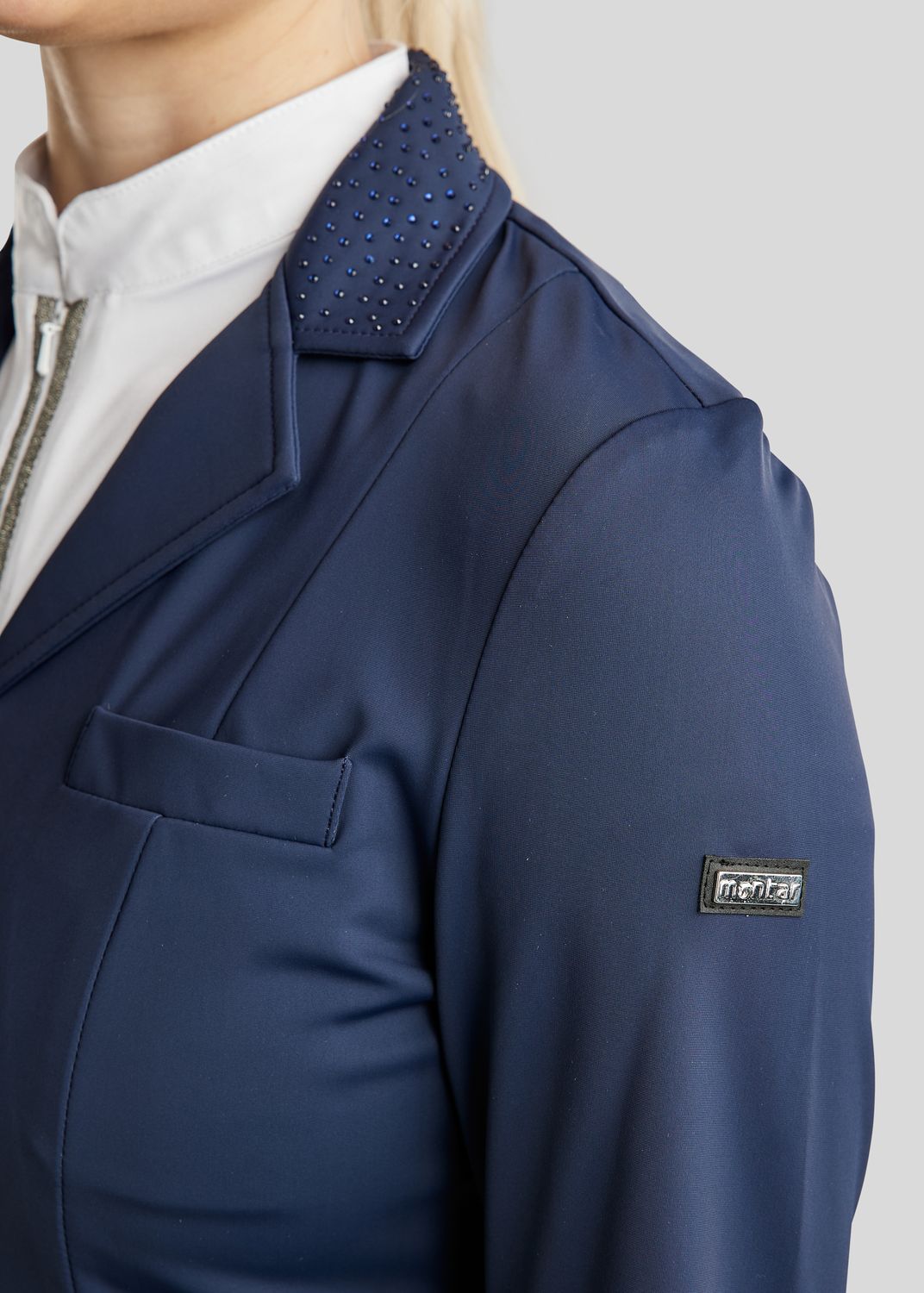 Short dressage navy tail coat