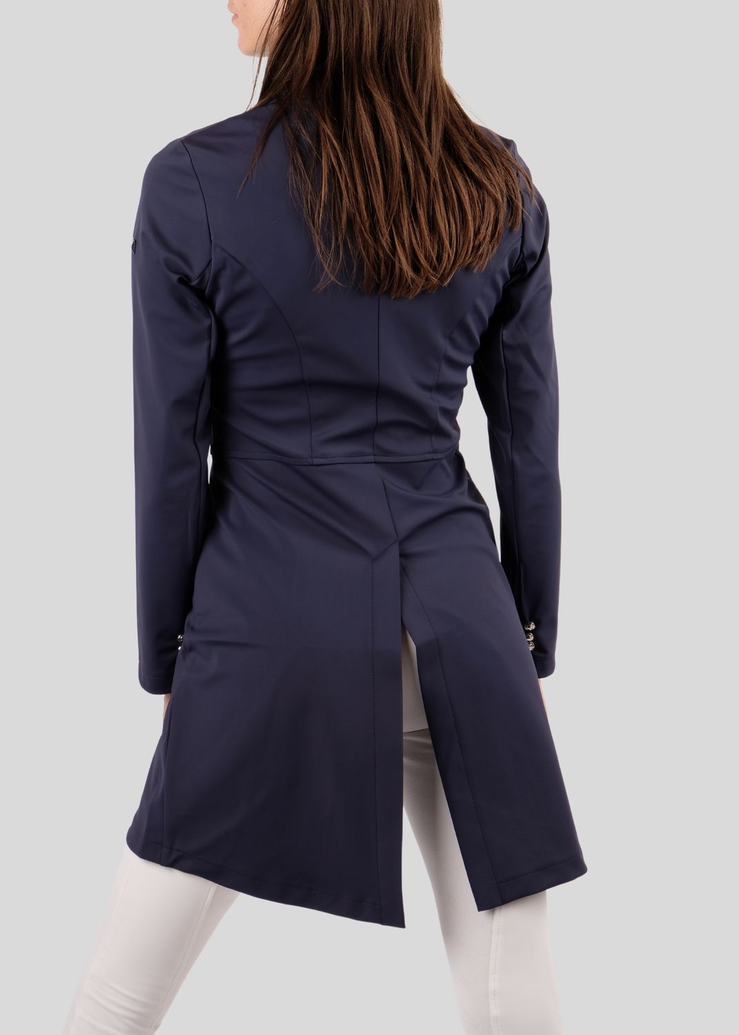 Long Softshell Tail Coat - Navy 