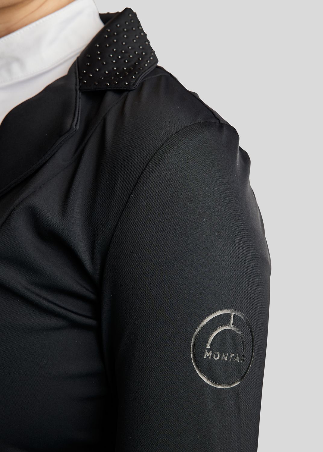 Bonnie Competition Jacket w. Crystals - Black 