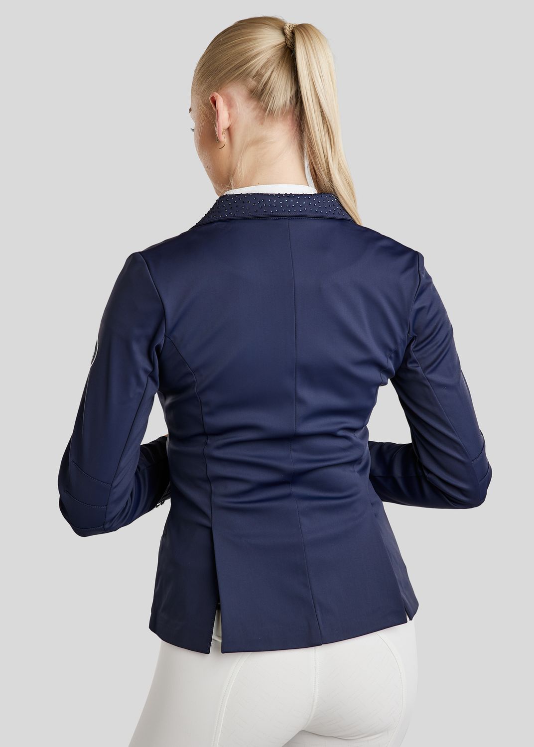 Bonnie Competition Jacket w. Crystals - Navy 