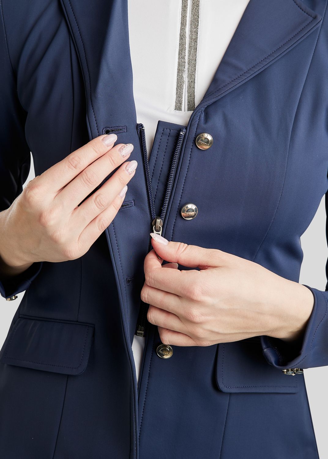 Kathy Classic Competition Jacket - Navy 