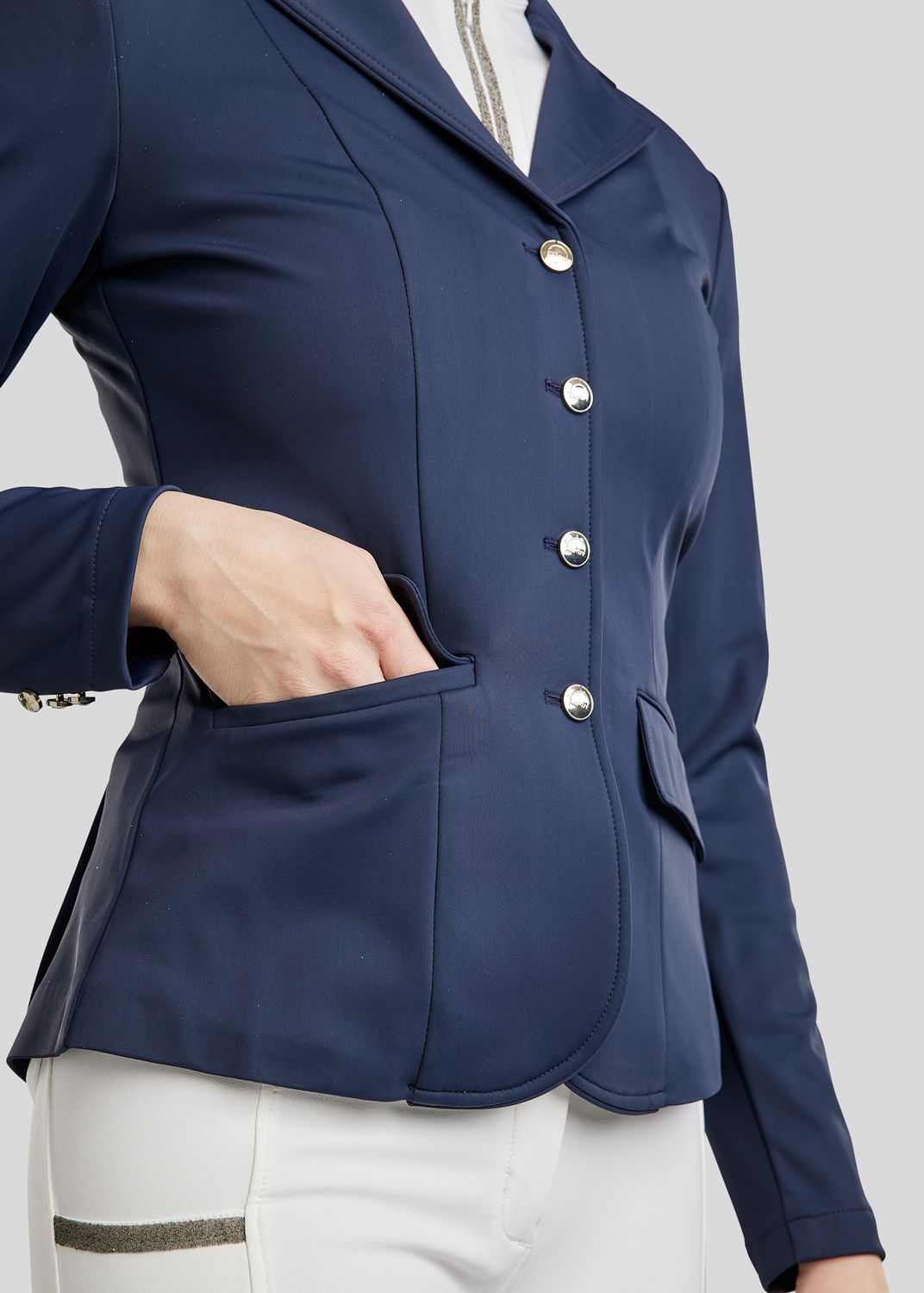 Kathy Classic Competition Jacket - Navy 