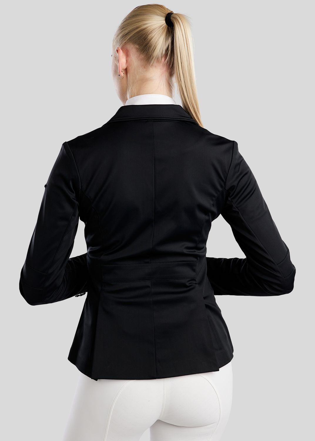 MoGloria Softshell Competition Jacket w. Gun Metal Caviar Tape - Black 