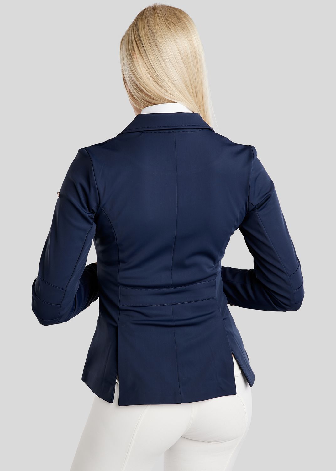 MoGlenda Softshell Competition Jacket w. Rosegold Caviar Tape - Navy 