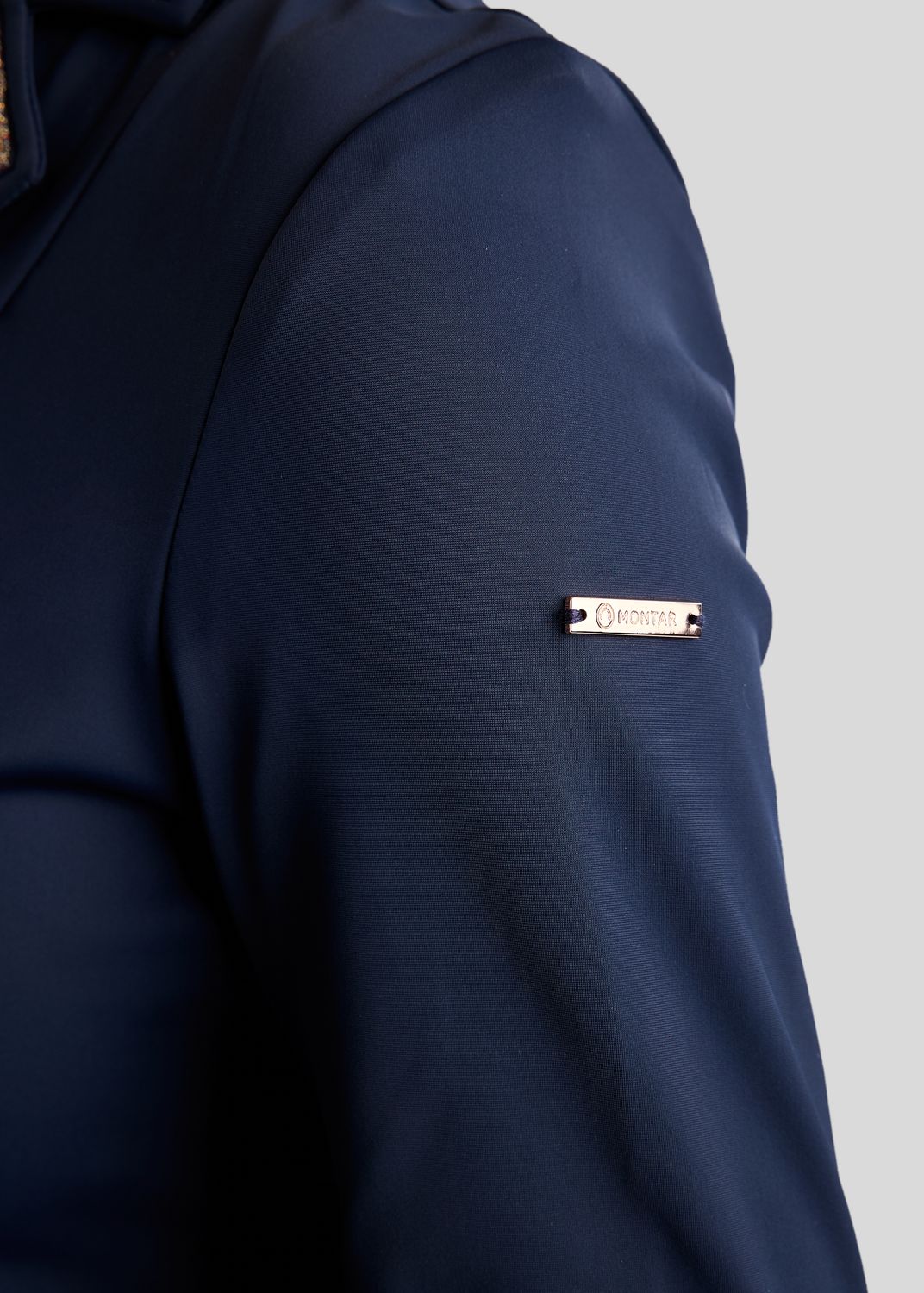 MoGlenda Softshell Competition Jacket w. Rosegold Caviar Tape - Navy 