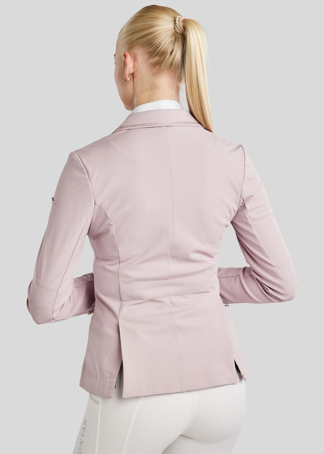 MoBlair Competition Jacket w. Champagne Crystals - Cheeky Pink 