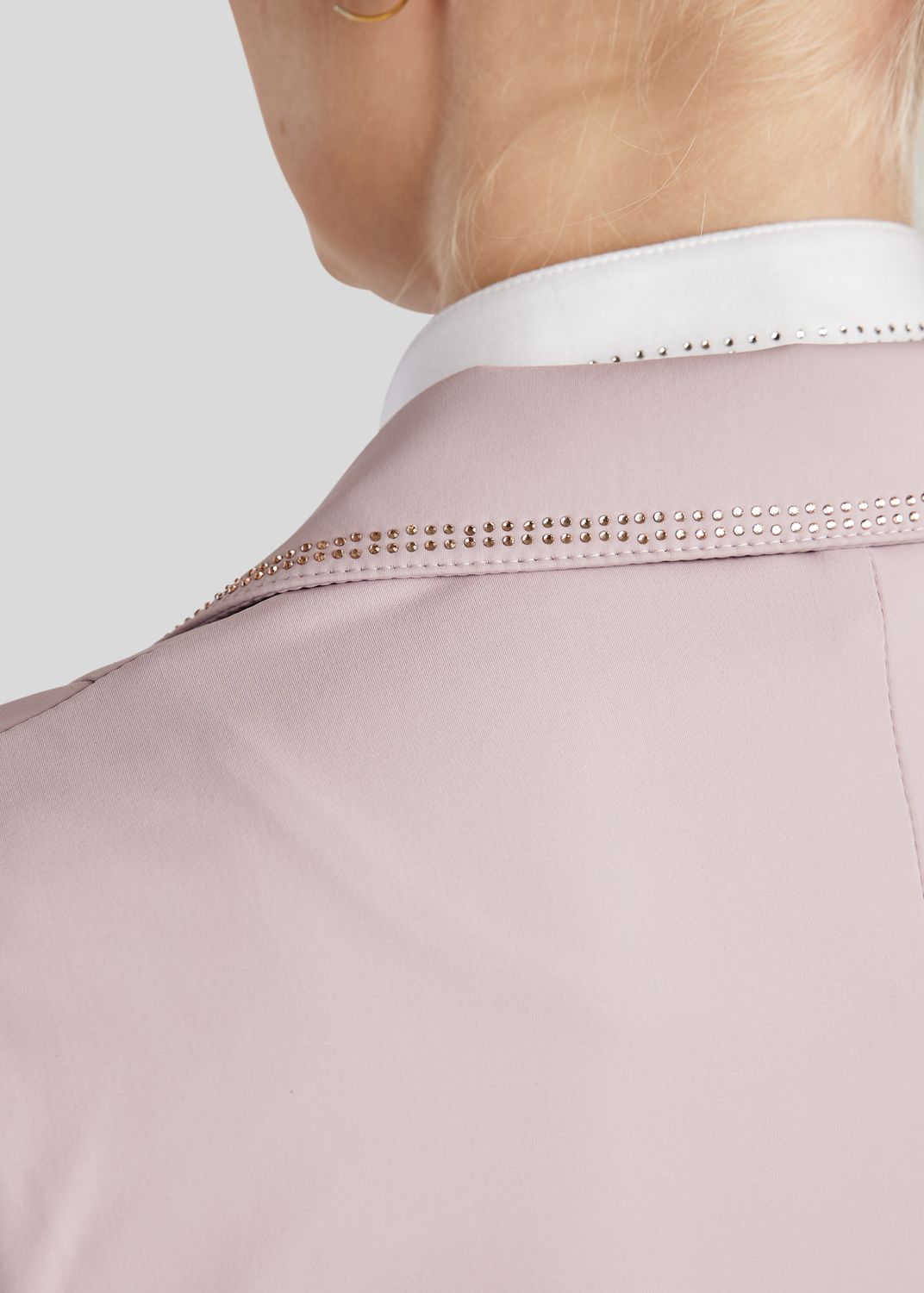 MoBlair Competition Jacket w. Champagne Crystals - Cheeky Pink 
