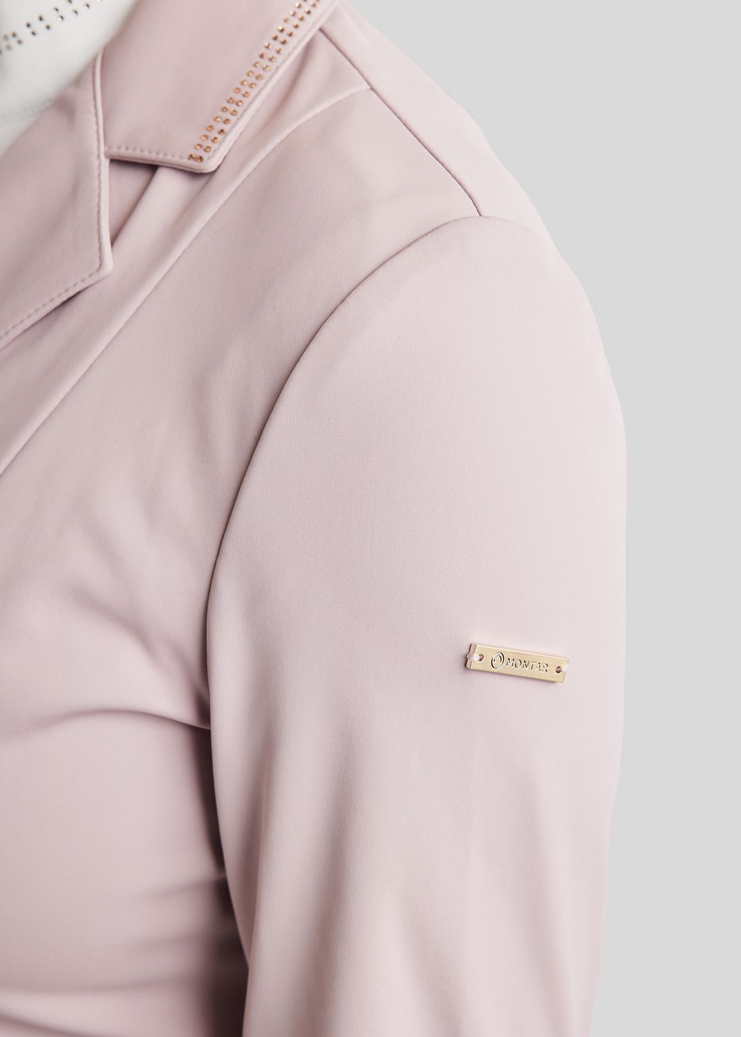 MoBlair Competition Jacket w. Champagne Crystals - Cheeky Pink 